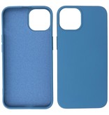 Coque TPU Fashion Color iPhone 14 Plus Bleu Marine