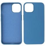 Fashion Color TPU Case iPhone 14 Plus Navy