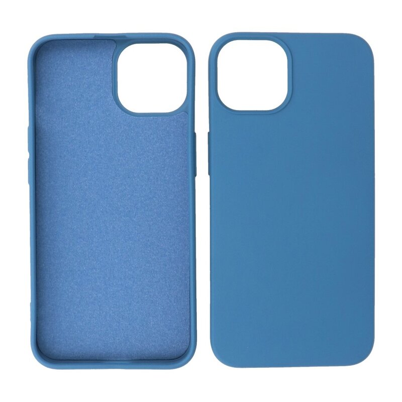 Custodia in TPU Fashion Color per iPhone 14 Plus Navy