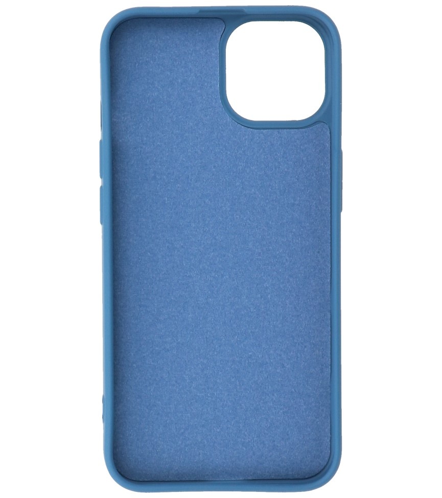 Coque TPU Fashion Color iPhone 14 Plus Bleu Marine