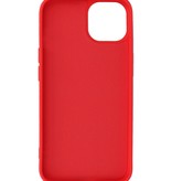Fashion Color TPU Hoesje iPhone 14 Plus Rood