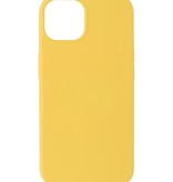 Fashion Color TPU Case iPhone 14 Plus Yellow