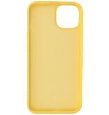 Custodia in TPU Fashion Color per iPhone 14 Plus Giallo