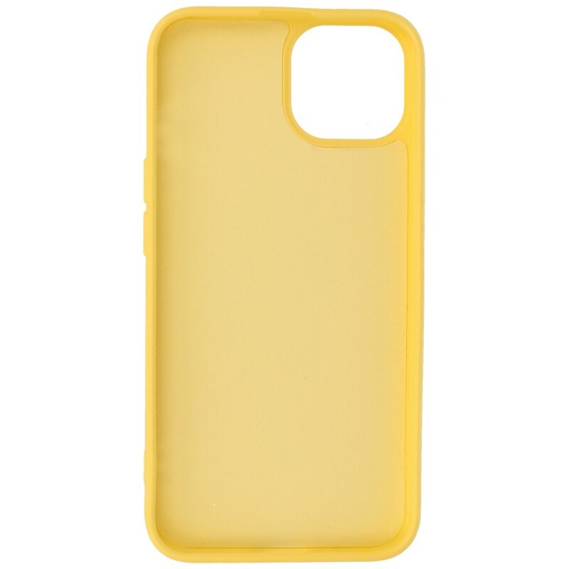 Custodia in TPU Fashion Color per iPhone 14 Plus Giallo