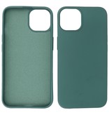 Coque TPU Fashion Color iPhone 14 Plus Vert Foncé