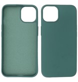 Fashion Color TPU Case iPhone 14 Plus Dark Green