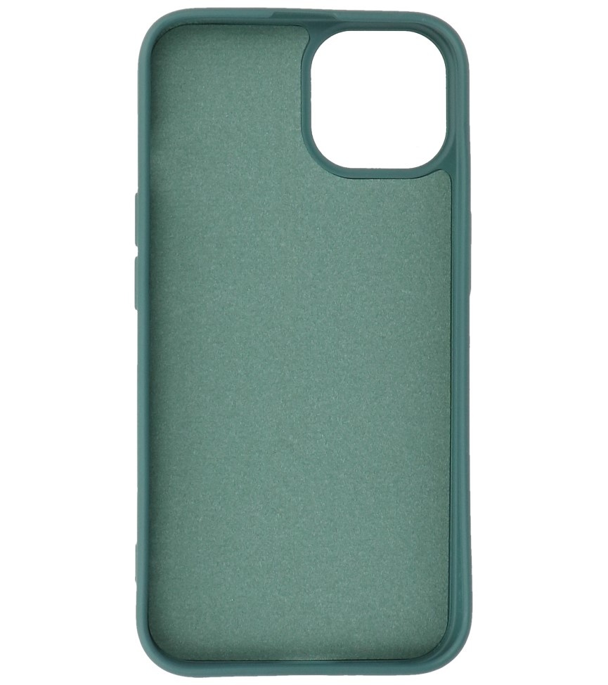 Coque TPU Fashion Color iPhone 14 Plus Vert Foncé