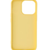 Custodia in TPU Fashion Color per iPhone 14 Pro Giallo