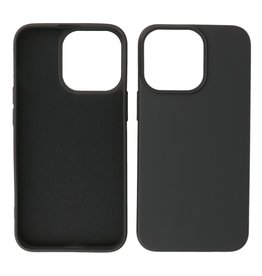 Fashion Farbe TPU Hülle iPhone 14 Pro Max Schwarz