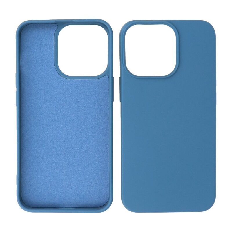 Fashion Color TPU Case iPhone 14 Pro Max Navy