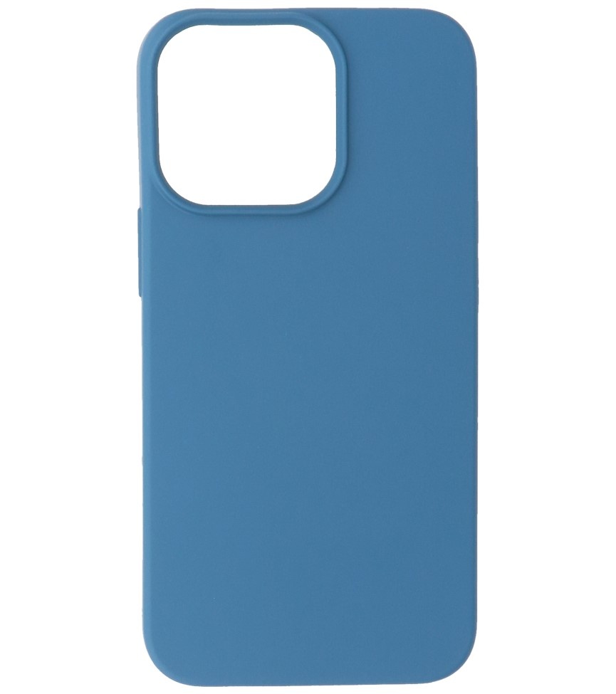 Fashion Color TPU Case iPhone 14 Pro Max Navy