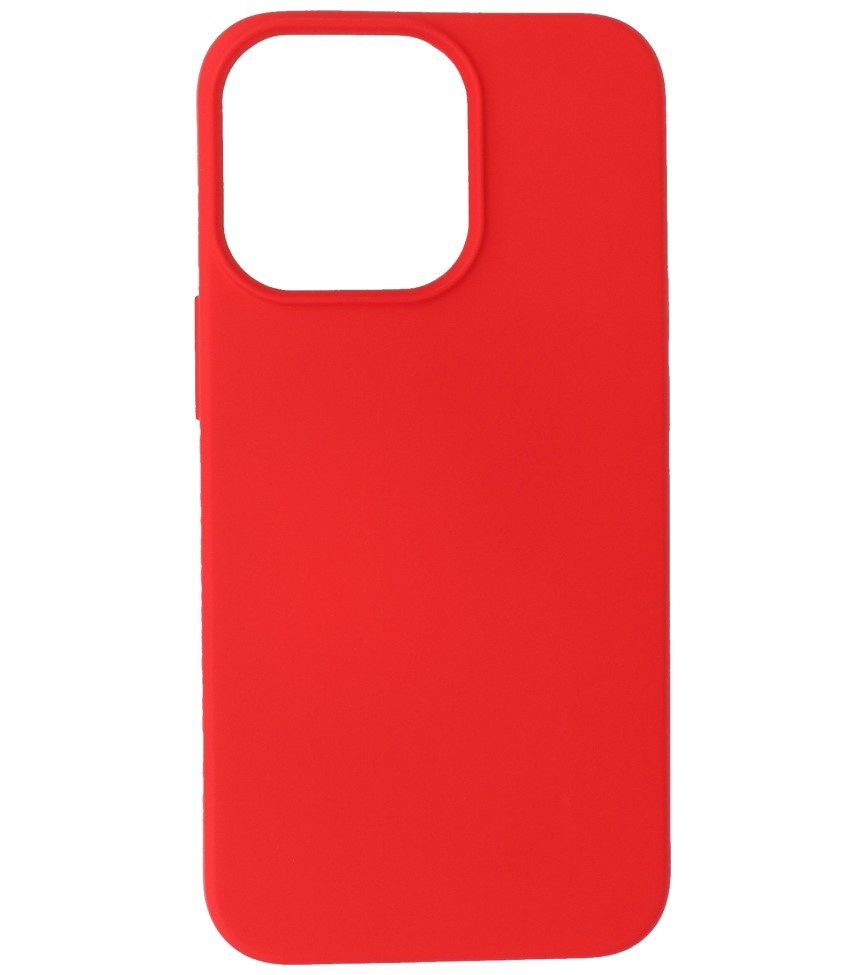 Custodia in TPU Fashion Color per iPhone 14 Pro Max rossa