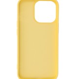 Custodia in TPU Fashion Color per iPhone 14 Pro Max gialla