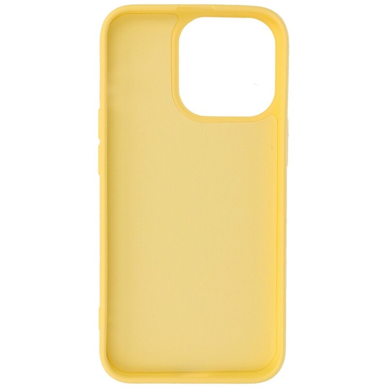 Funda Fashion Color TPU iPhone 14 Pro Max Amarillo