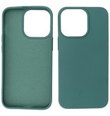 Fashion Color TPU-cover iPhone 14 Pro Max Mørkegrøn