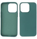 Fashion Color TPU Hoesje iPhone 14 Pro Max Donker Groen