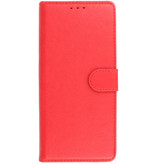 Bookstyle Wallet Cases Cover for Oppo A77 5G Red