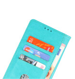 Bookstyle Wallet Cases Hülle für Oppo Reno 8 Pro Grün