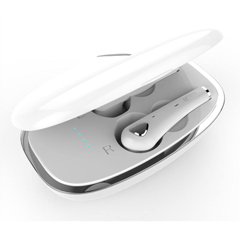 MF Headset Oreillette Bluetooth MF TWS MF-05 Blanc