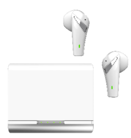 MF Headset Auricular Bluetooth MF TWS + ENC MF-06 Blanco