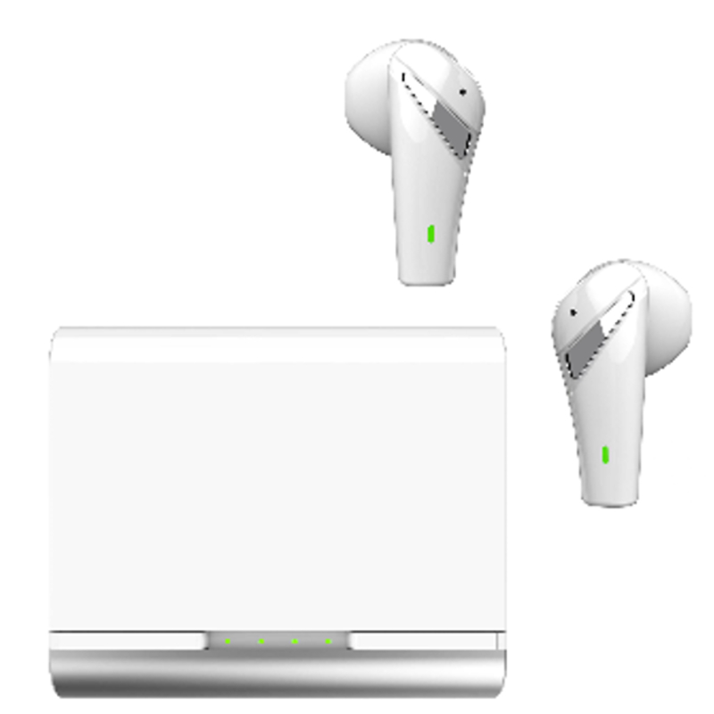 MF Headset Oreillette Bluetooth MF TWS + ENC MF-06 Blanc