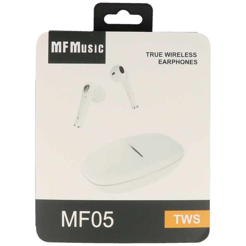 MF Headset Auricolare Bluetooth MF TWS MF-05 Bianco