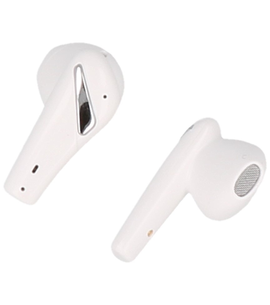 MF TWS + ENC Bluetooth Headset MF-06 Hvid