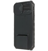 Window - Stand Backcover voor iPhone 14 Zwart