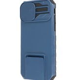 Window - Stand Back Cover for iPhone 14 Pro Blue