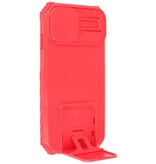 Window - Stand Backcover for iPhone 14 Pro Red