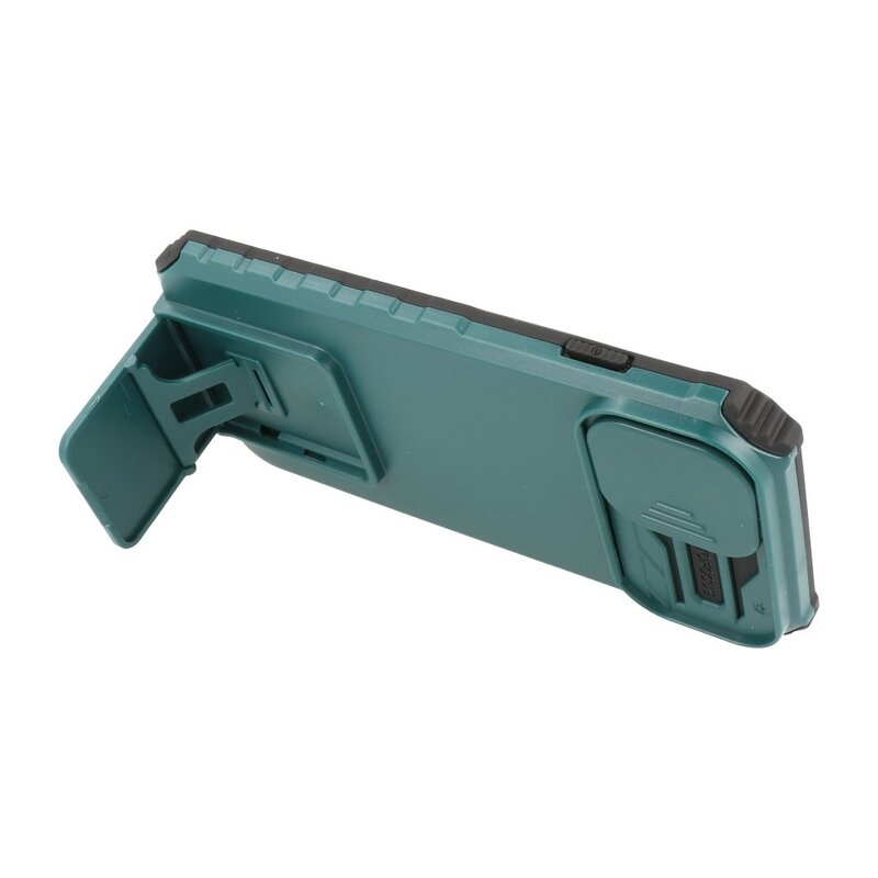 Window - Stand Backcover pour iPhone 14 Pro Vert Foncé