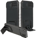 Window - Stand Back Cover for iPhone 14 Pro Max Black