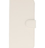 Case Style Book for Galaxy J1 J100F Bianco