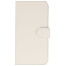 Case Style Book for Galaxy J1 J100F Bianco