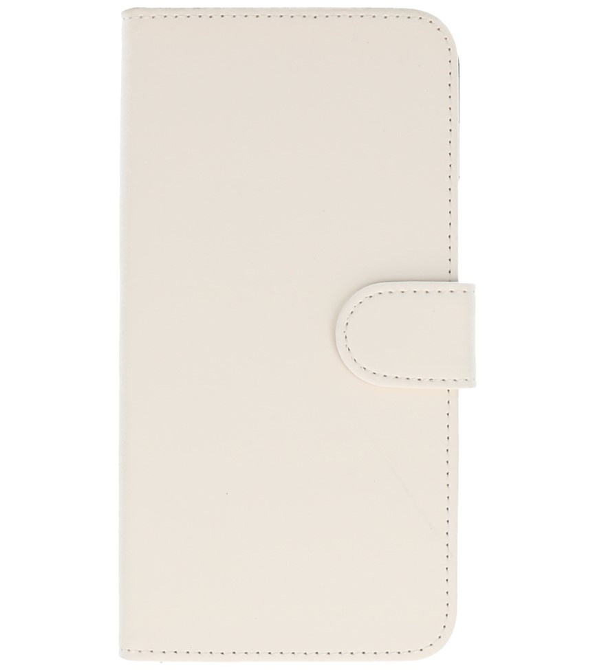 Case Style Book for Galaxy J1 J100F Bianco