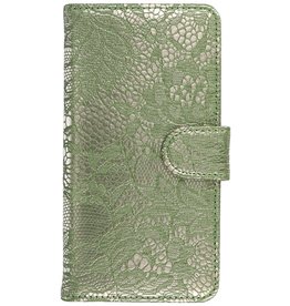 Note 3 Neo Lace-Buch-Art-Fall für Galaxie-Anmerkung 3 Neo N7505 dunkelgrün