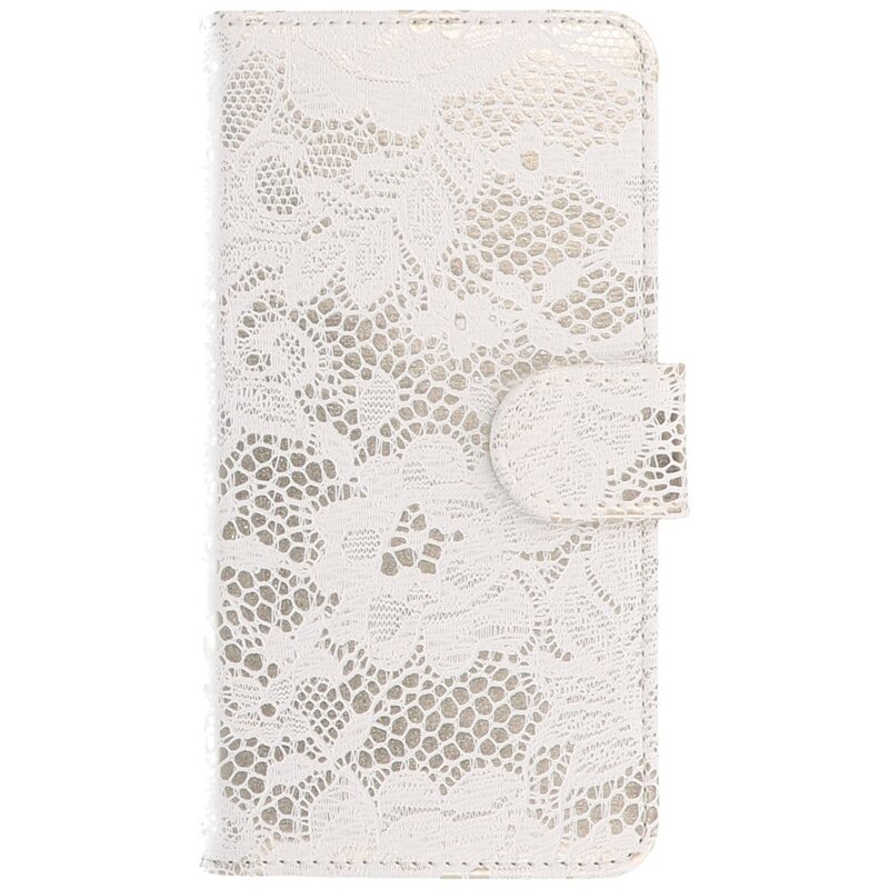 Dentelle style livret pour Nokia Lumia 830 blanc