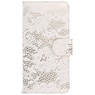 Lace Bookstyle Hoes voor iPhone 6 Wit