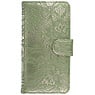 Lace Bookstyle Case for Huawei Ascend G6 Dark Green