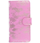 Lace-Buch-Art-Fall für Huawei Honor 6 A Rose