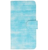 Lizard Book Abdeckung für Huawei Ehren 6 A Turquoise
