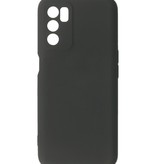 Fashion Color TPU Case Oppo A16 Black