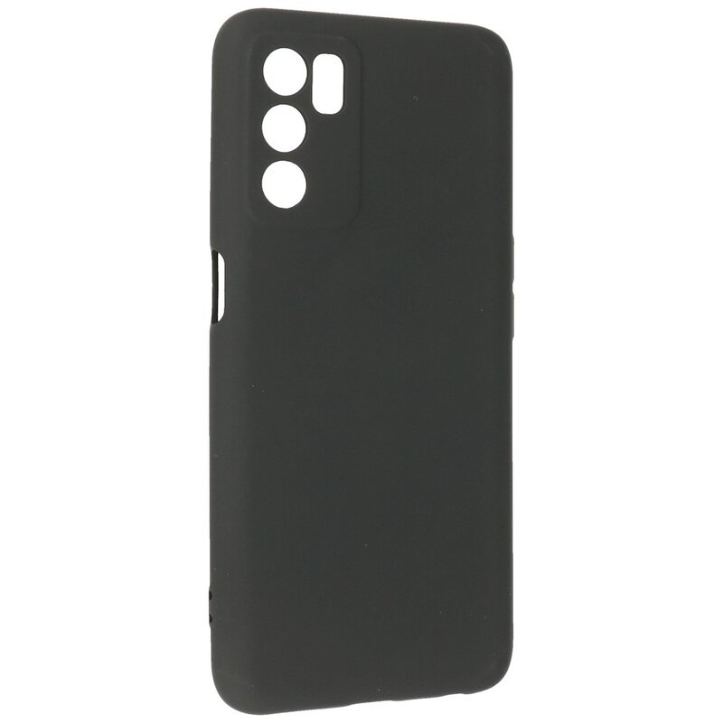 Custodia in TPU colore moda Oppo A16 nera
