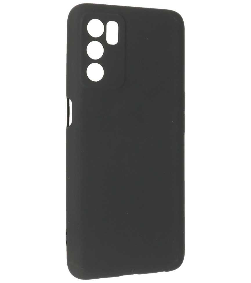 Modefarbe TPU-Hülle Oppo A16 Schwarz