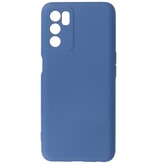 Fashion Color TPU Case Oppo A16 Navy