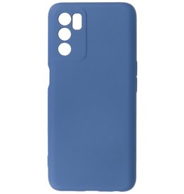 Custodia in TPU colore moda Oppo A16 Navy