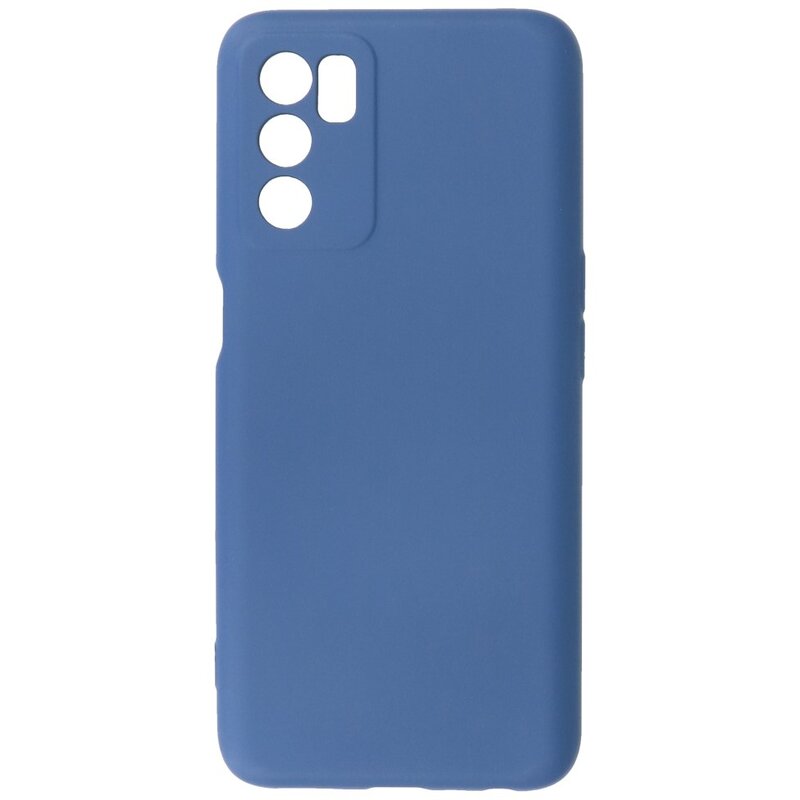 Fashion Color TPU Case Oppo A16 Navy