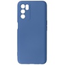 Funda de TPU Fashion Color Oppo A16 azul marino