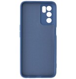 Fashion Color TPU Case Oppo A16 Navy