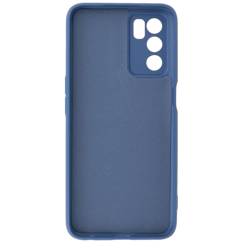 Fashion Color TPU Case Oppo A16 Navy